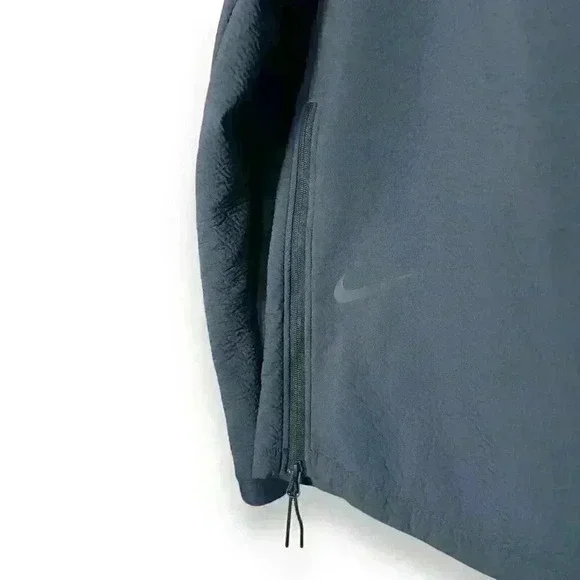 Nike Sportswear Tech Pack Anthracite 1/4 Zip Pullover Fashion Men’s Medium Navy - Picture 9 of 14
